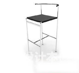 吧台椅3d模型下载