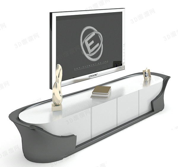 电视柜3d模型下载