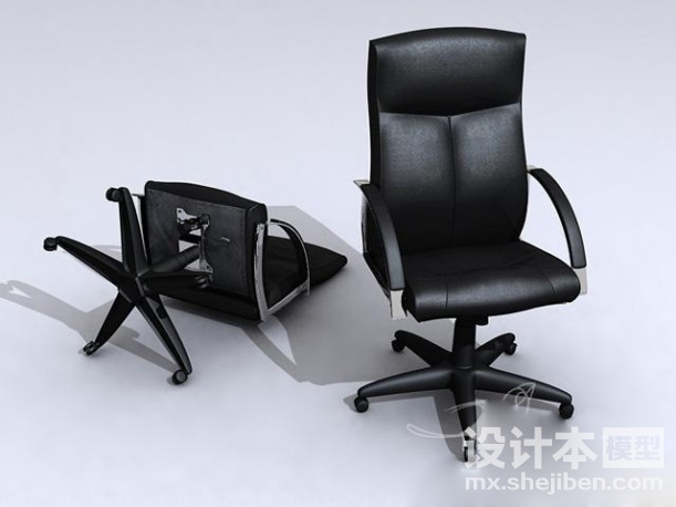 办公椅3d模型下载