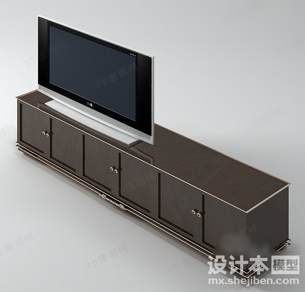 电视柜3d模型下载
