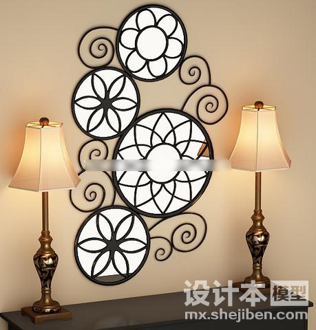 装饰品3d模型下载