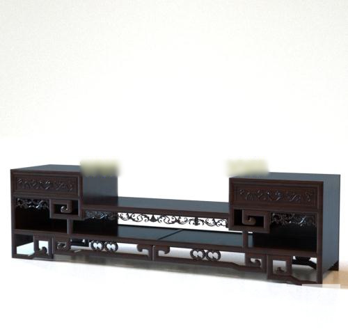 电视柜3d模型下载