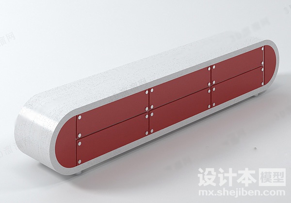 电视柜3d模型下载