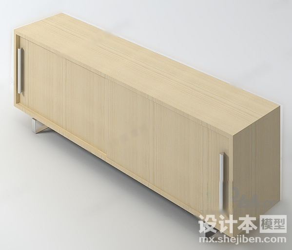 电视柜3d模型下载