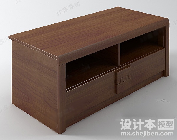电视柜3d模型下载