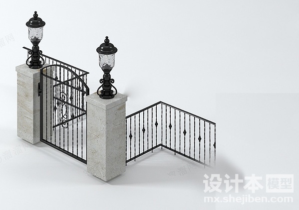 门3d模型下载