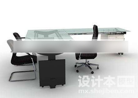办公桌3d模型下载