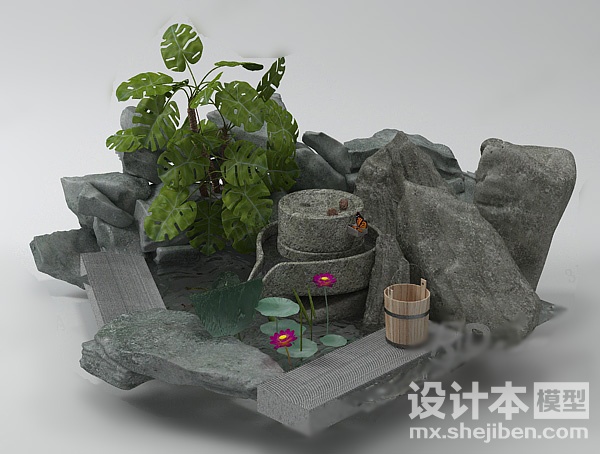 景观3d模型下载