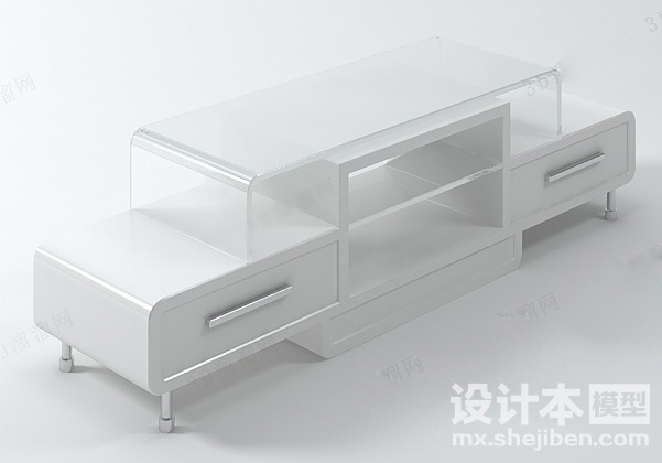 电视柜3d模型下载