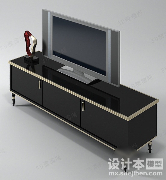 电视柜3d模型下载