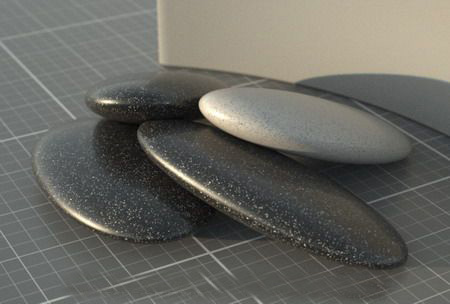 精细鹅卵石3d模型下载