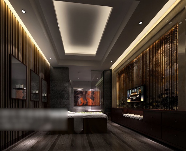 酒店宾馆客房3d模型下载