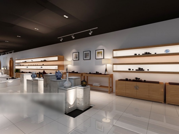 瓷器店3d模型下载