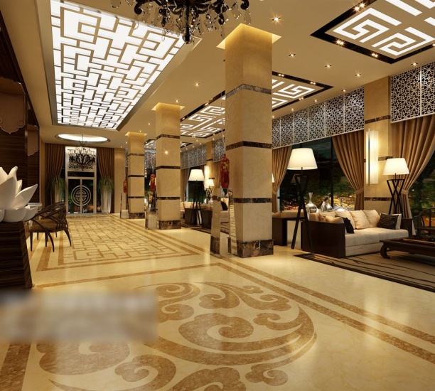 休闲会所整体3d模型下载