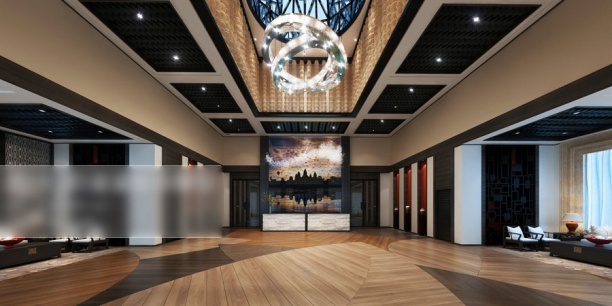 大厅3d模型下载