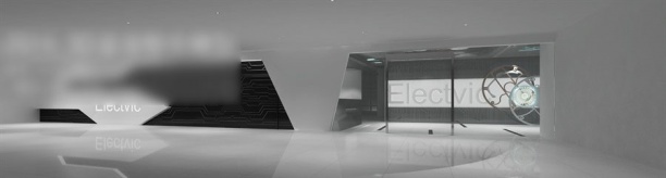 大厅前台3d模型下载