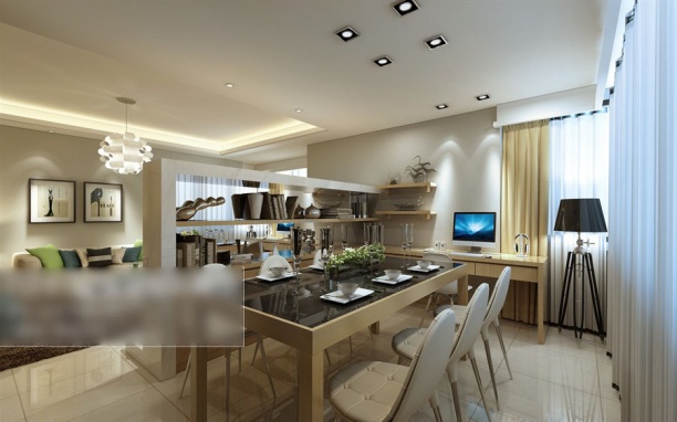 餐厅3d模型下载