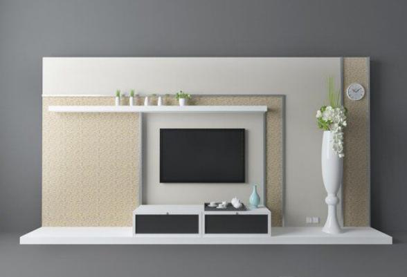 现代风格max墙体建3d模型下载