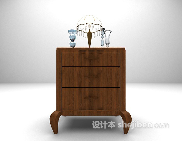 欧式边柜大全3d模型下载