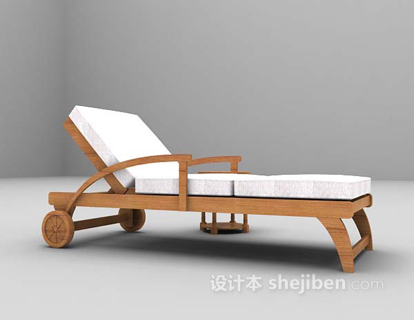 灰色休闲椅推荐3d模型下载