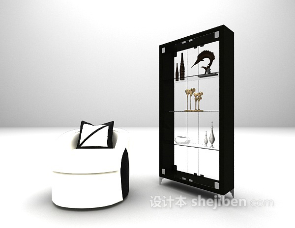 展示架推荐3d模型下载