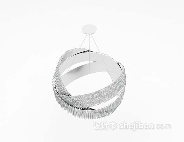 个性吊灯3d模型下载