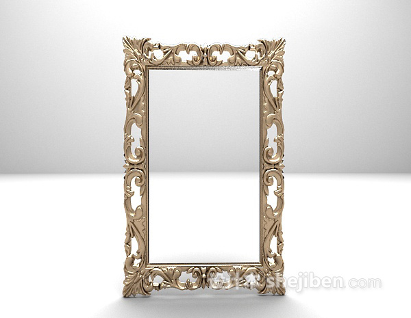 镜框3d模型下载