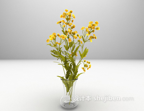 小菊花3d模型下载