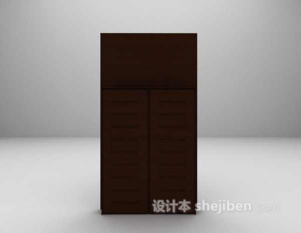 黑色门3d模型下载