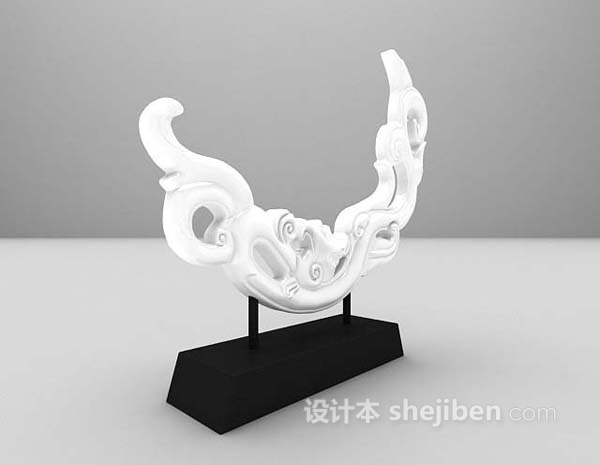 雕塑品推荐3d模型下载