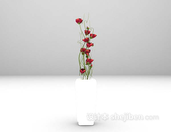 植物摆设品3d模型下载