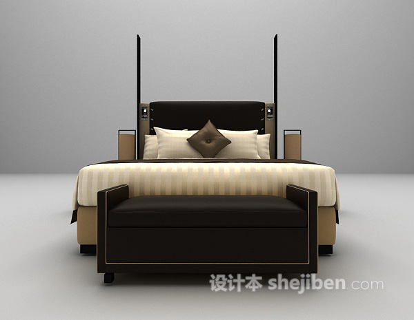 皮质床推荐3d模型下载