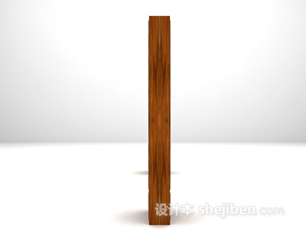 木质屏风隔断推荐3d模型下载
