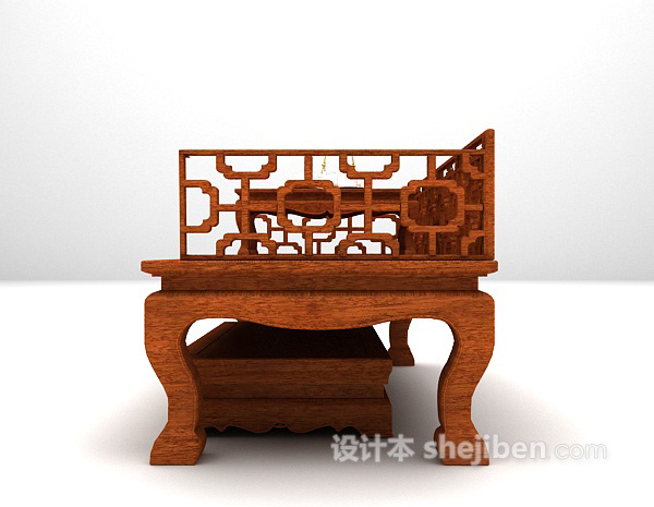 双人沙发欣赏3d模型下载