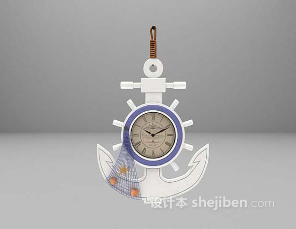 钟表装饰3d模型下载