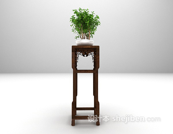 装饰植物3d模型下载