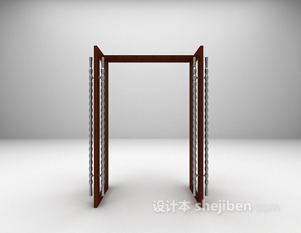 门欣赏3d模型下载