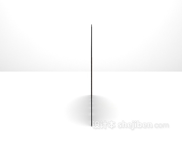 屏风隔断3d模型下载