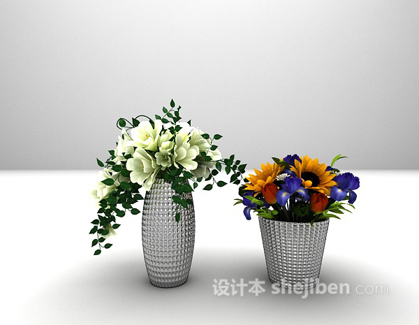 室内花艺3d模型下载