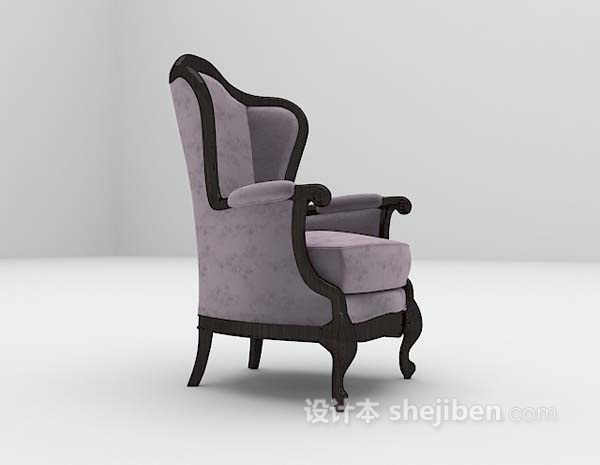 黑色家居椅推荐3d模型下载