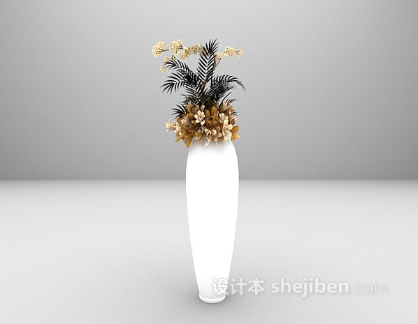 室内盆栽大全3d模型下载