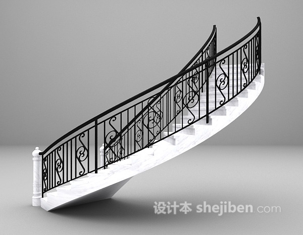 楼梯3d模型下载
