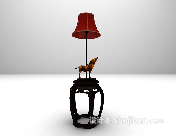 矮椅3d模型下载