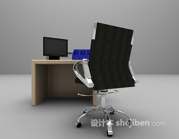 最新办公桌椅欣赏3d模型下载