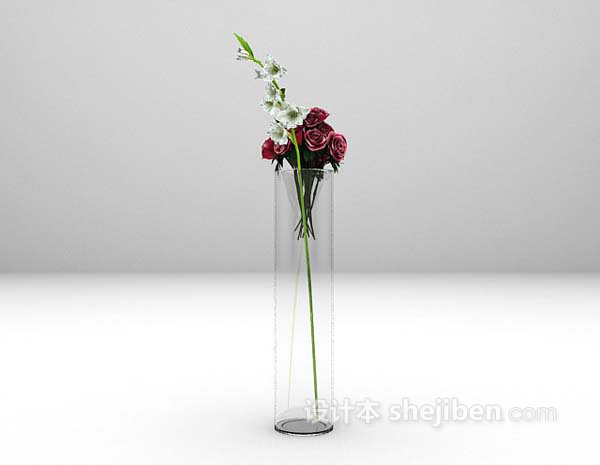鲜花摆设品3d模型下载