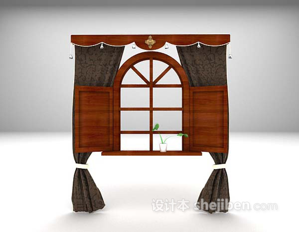 窗3d模型下载