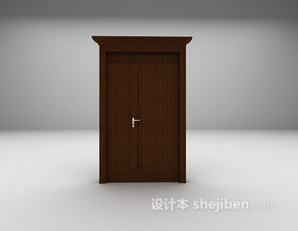 黑色门大全3d模型下载