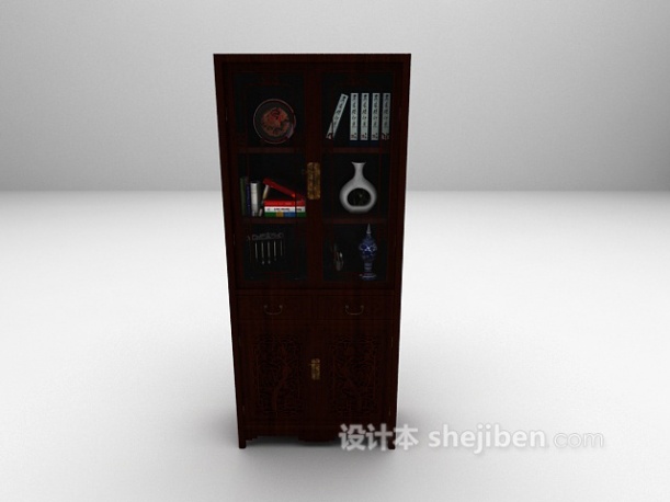 展示柜大全3d模型下载