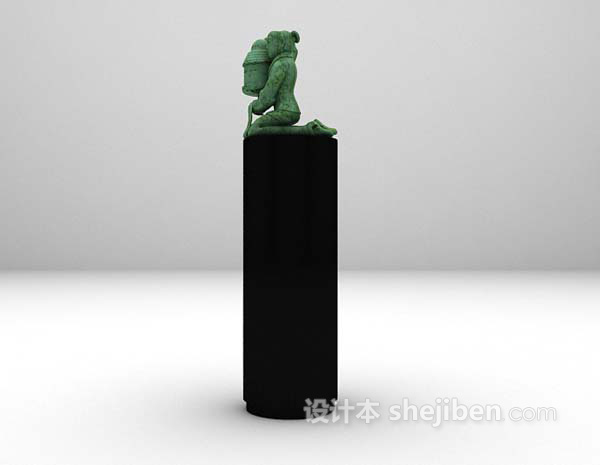 雕塑品大全3d模型下载