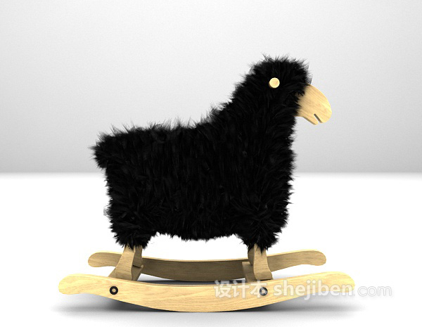 木马玩偶3d模型下载